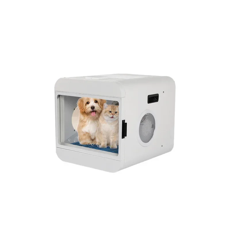 Automatic Pet Dryer Box for Cats Ultra Quiet Dog Hair Dryer 71L Smart Temperature Control 360 Degree Drying Box for Cat Puppy