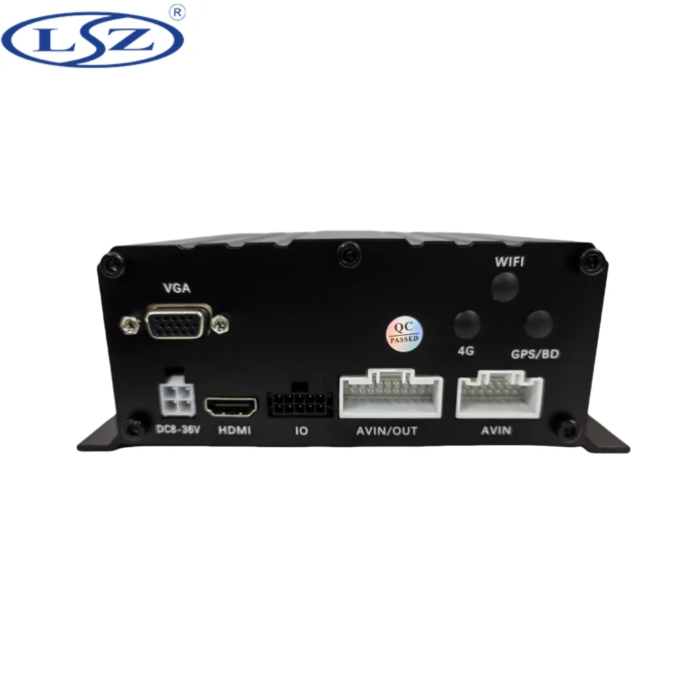 Hot Factory Sale 6 Channel 1080P HDD Sd Card Mobile DVR Car Video Recorder MDVR Local Loop Recording