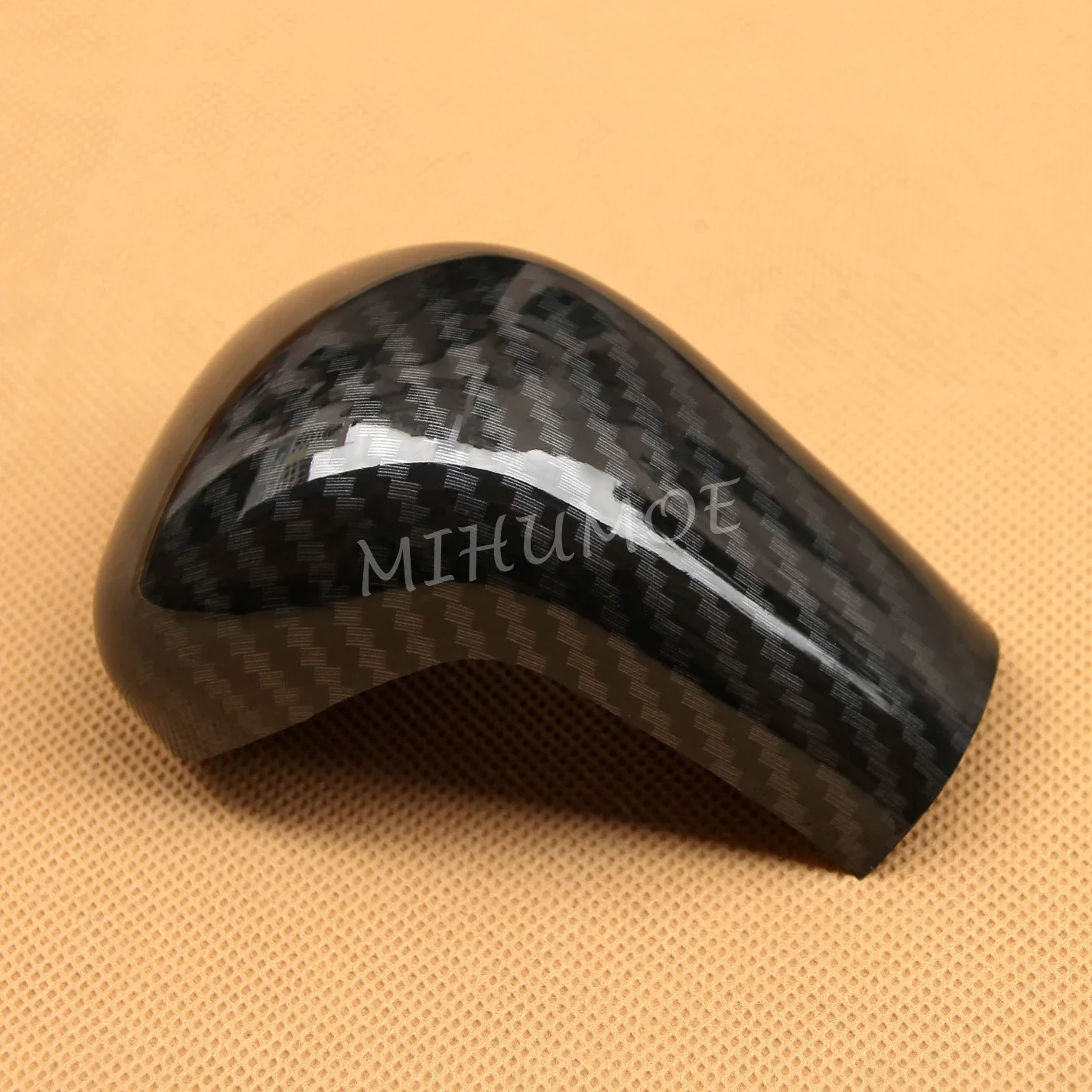Carbon Fiber Interior Gear Shift Knob Cover Cap Trims For Toyota Camry Corolla Cross Touring Avalon Suzuki Swace Accessories view 3