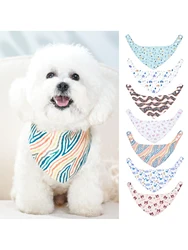 1 pc colorful pet Bibs, dog triangular binder, machine washable cat and dog scarf