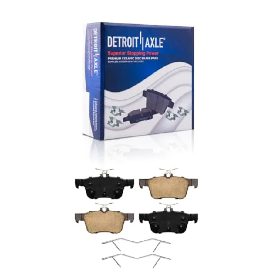 ชุดเบรกหลังสำหรับรถยนต์ลินคอล์น เอ็มเคแซด ปี 2013-2016 และฟอร์ด ฟิวชั่น 11.89 นิ้ว พร้อมจานเบรกเซรามิกและผ้าเบรกสำหรับเปลี่ยน