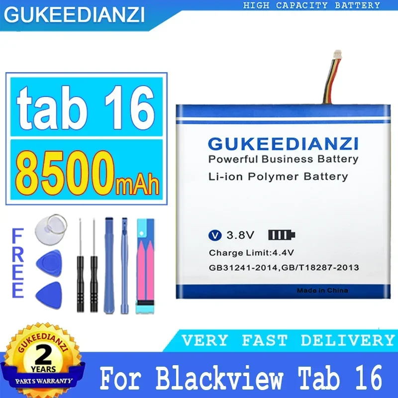 

For Blackview Tab 16 16 Li30132125FH Tablet Battery Long-Lasting Performance 8500mA Fast Charging