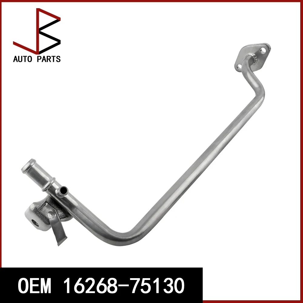 

Поо 16268-75130 1626875130 труба охлаждающей жидкости водопроводная труба подходит для TOYOTA INNOVA FORTUNER HILUX HIACE LAND CRUISER PRADO