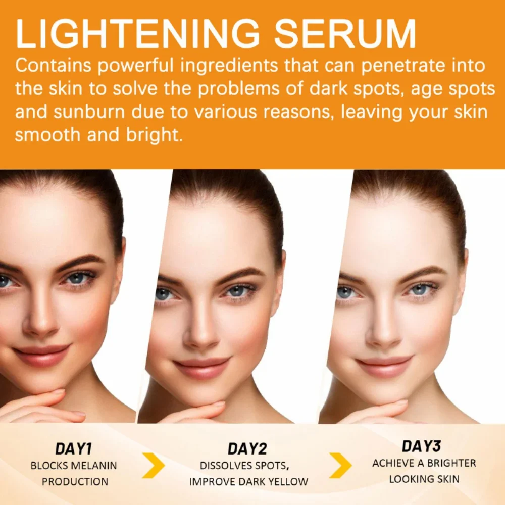 Vitamin C Serum Face Whitening Facial Serum Hyaluronic Acid Remove Dark Spot Korean Skin Care New Beauty Health Products