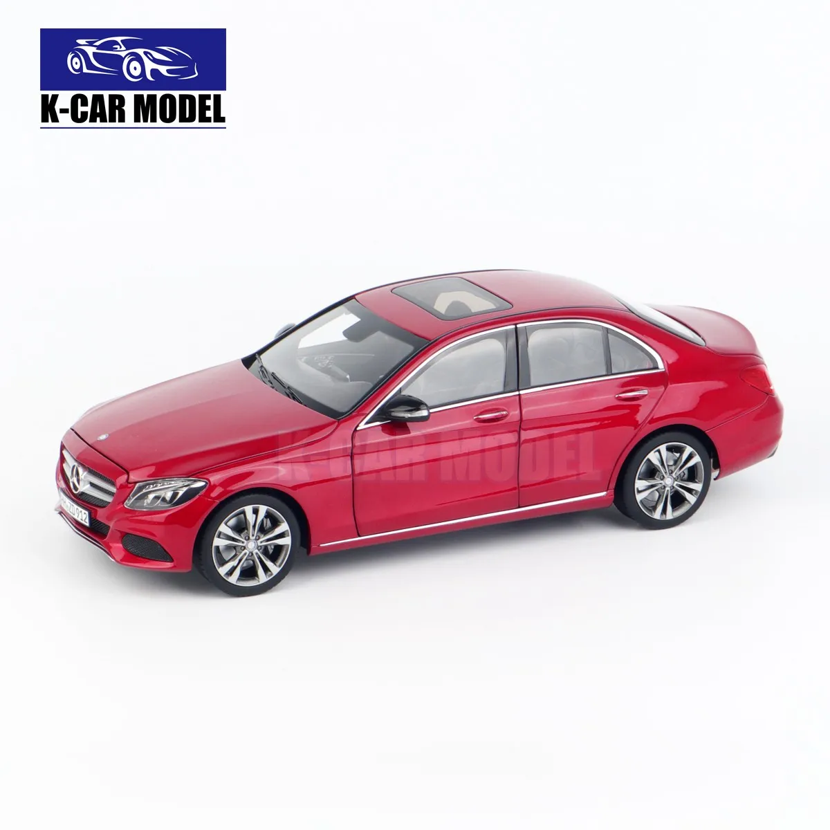 NOREV 1/18 C-Class 2014 2015 Red White Sedan Diecast Car Model