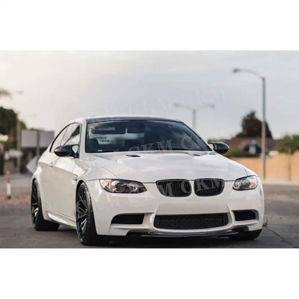 

Спойлер переднего бампера из кованого карбона CKMUUER, автомобильные аксессуары, накладки для BMW 3 серии E90 E92 E93 M3 2008-2013 гг.