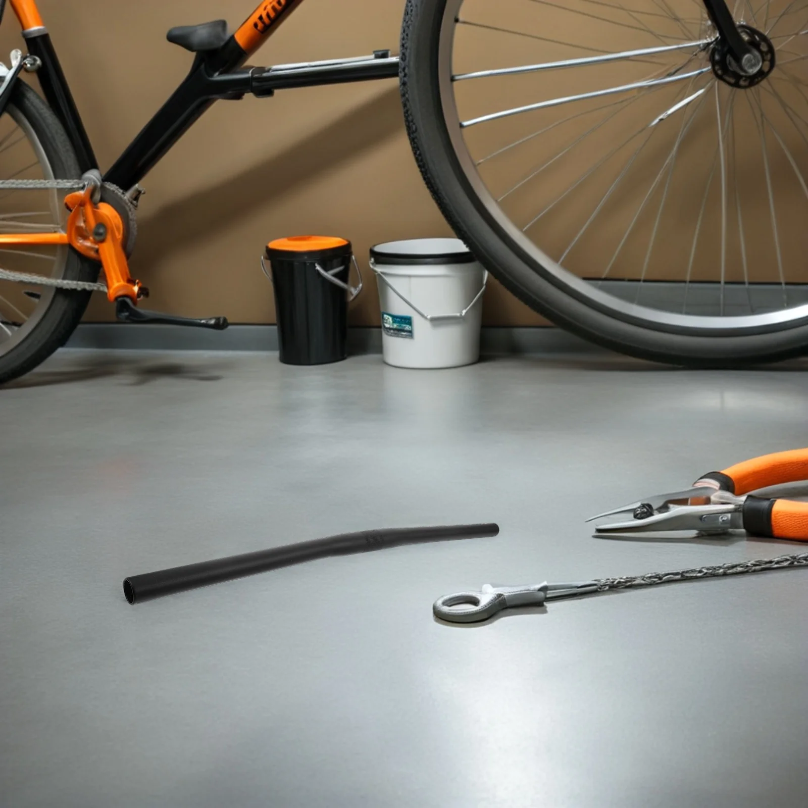 

Aluminum Alloy Mountain Bike Handlebar 25.4mm Straight Bar for Cycling Accessory 560mm