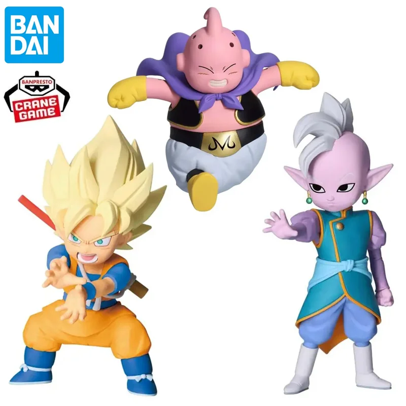 Bandai Original Dragon Ball Daima Son Gokuu Majin Buu Anime figuras de acción de juguete para modelo ornamento niños regalos de cumpleaños