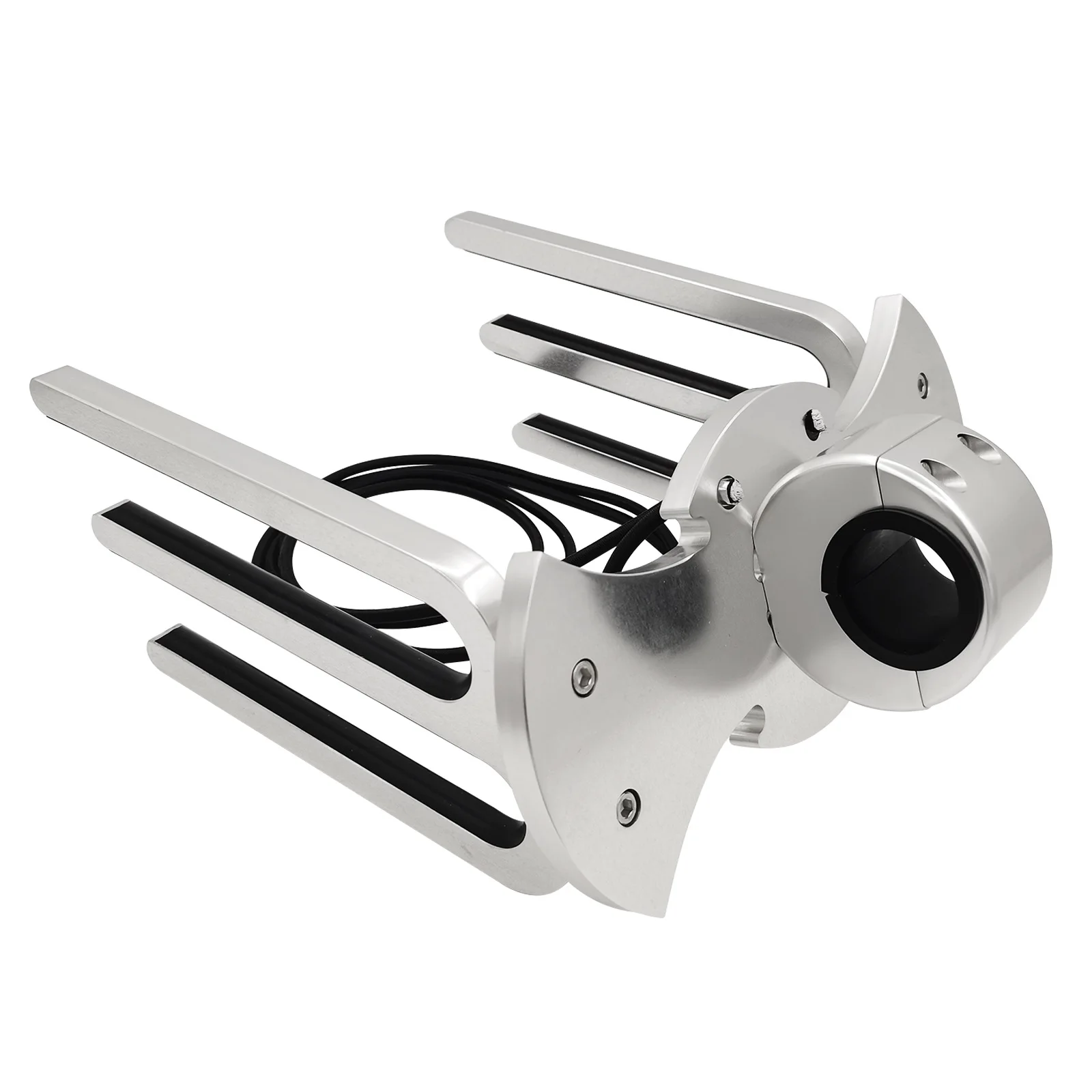Marine Yacht Aluminum Wakeboard Bracket 8302 Three-tooth Surfboard Bracket, Fixed Rack Marine Yacht Parts
