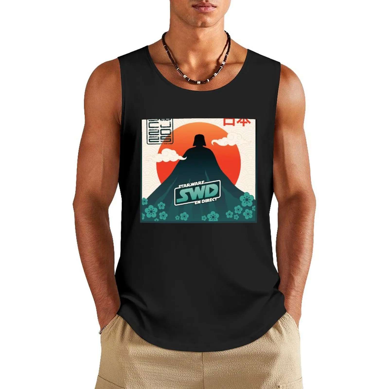 

SWD SW Celebration Japan 2025 Tank Top anime gym fashion 2025 man Male vest