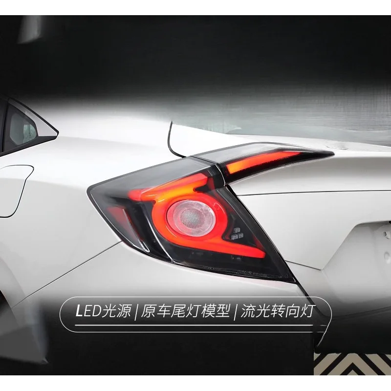 Suitable for Honda New 10th Generation Civic Tail Assembly Modified LED Driving Flowing Turn Signal Brake Light