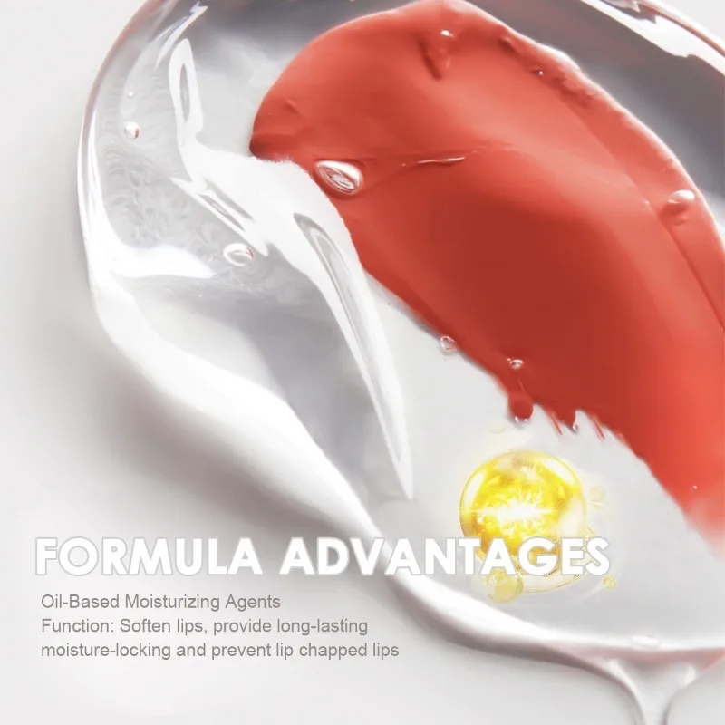 ลิปกลอส ลิปกลอส, ลิปกลอสบางเงา, ให้ความชุ่มชื้นตามธรรมชาติและติดทนนาน, เครื่องสําอางสําหรับริมฝีปาก Clear Lip Gloss Beauty