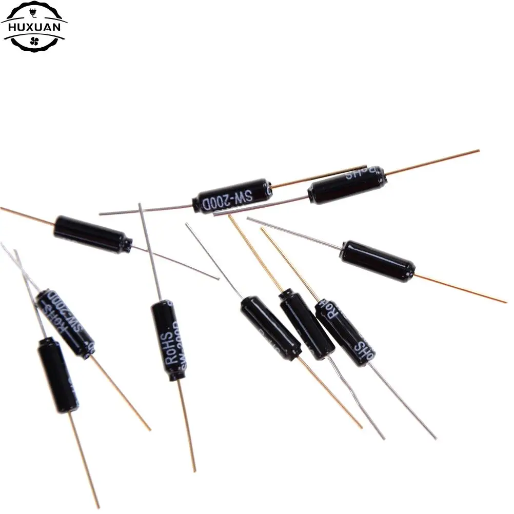 10pcs Highly Sensitive Shaking Switch SW-200D Ball Angle Tilt Switches Vibration Sensor Metal Ball Tilt Wholesale