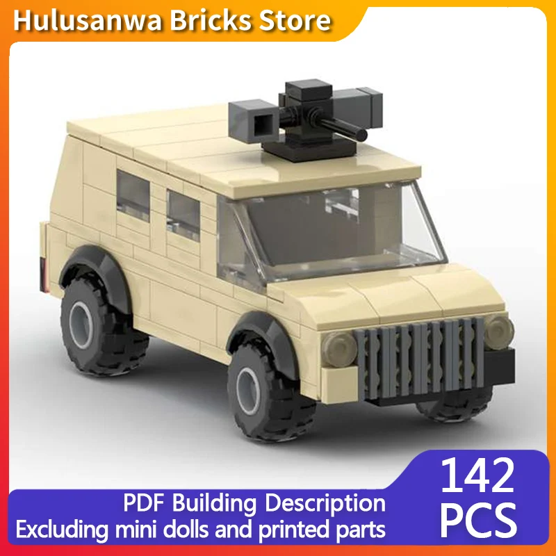 

CLV Light Armored Car Model MOC Building Bricks War Equipment Modular Technology Gifts Holiday Assemble Children Toys Suit