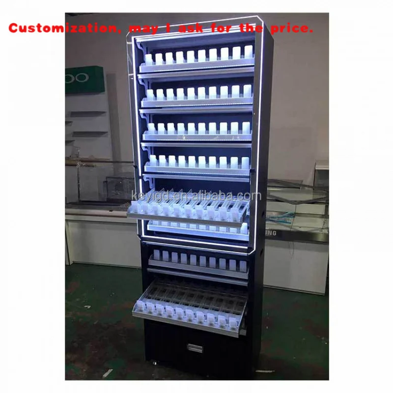 

Изготовленная на заказ стойка для сигар, напольная полка, система толкателя, металлические витрины, полка для шкафа с дверным замком