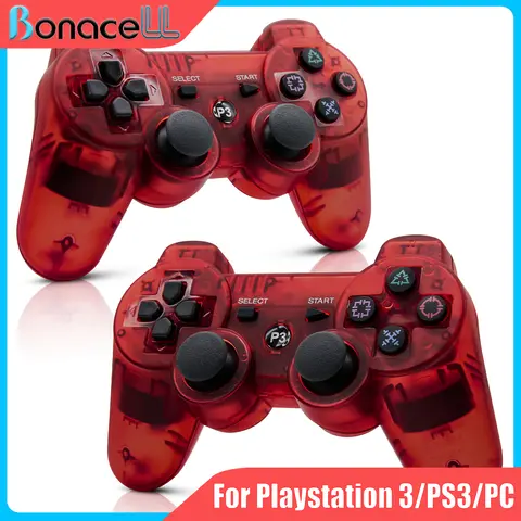 Controller wireless per Playstation3/PS3/PC/Android Gamepad con telecomando Joystick di gioco giroscopico a 6 assi con motori a doppia vibrazione