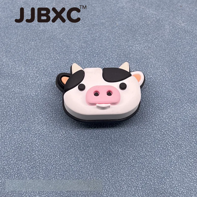JJBXC Charm Shoe Buckle - High-Quality Cartoony Monkey & Cow Designs