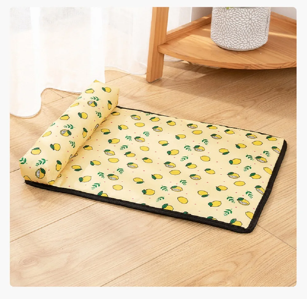 

Four seasons universal breathable square dog kennel summer mat cat cool mat pet sleeping mat universal daily necessities