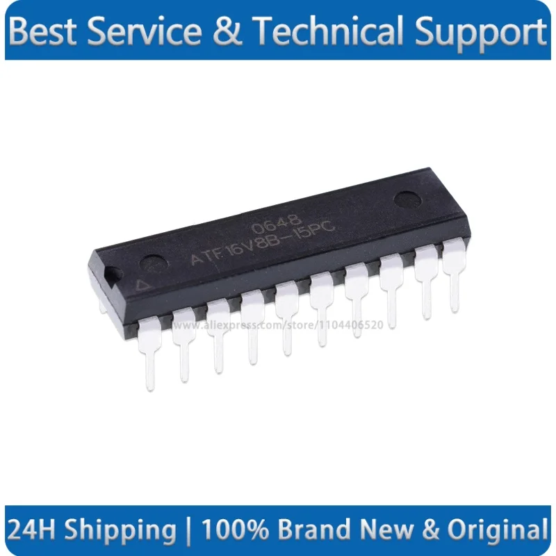 ATF16V8B-15PC DIP-20 Programmable logic chip New Original