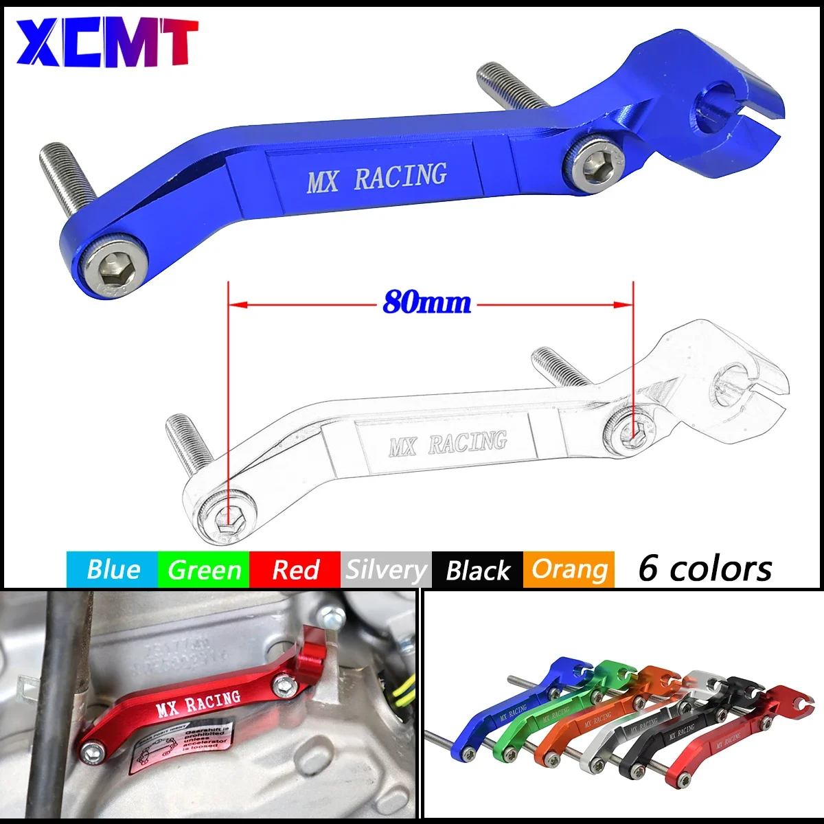 

Motorcycle For KAYO BSE ZONGSHEN Engine Clutch Arm CNC Bracket Anchor Holder K6 T6 M2 M4 KEWS K16 NC250 250CC ZS177MM RX3