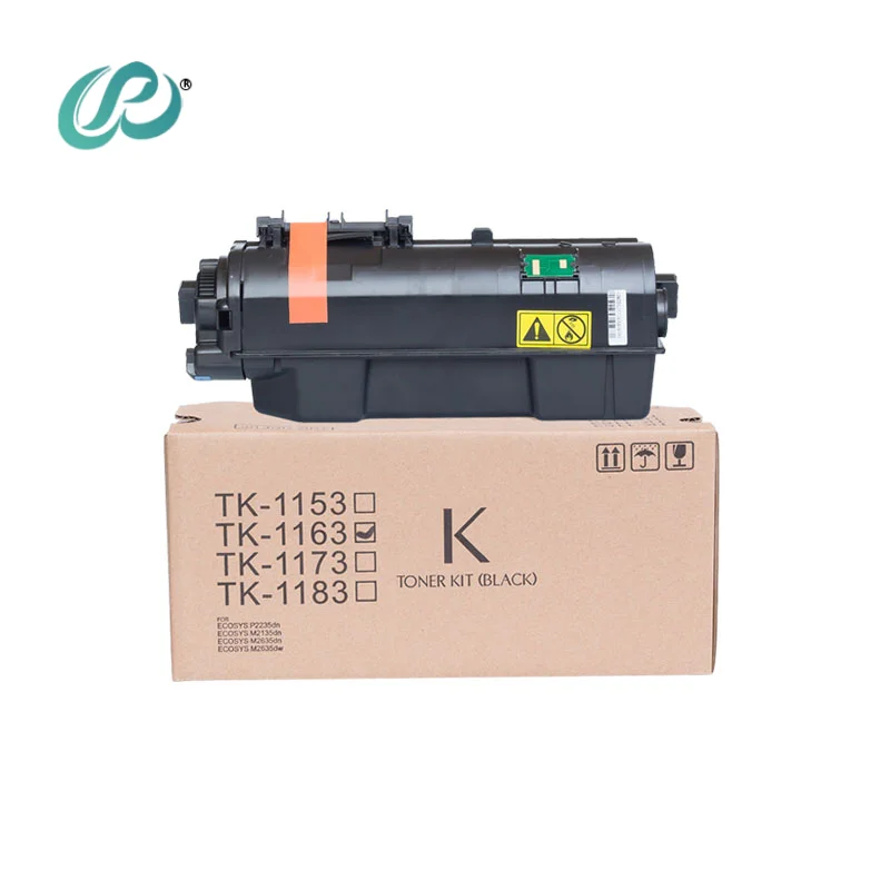 1pcs TK-1163 Compatiable Toner Cartridge for Kyocera ECOSYS P2040dn P2040dw Copier Toner Printer Supplies