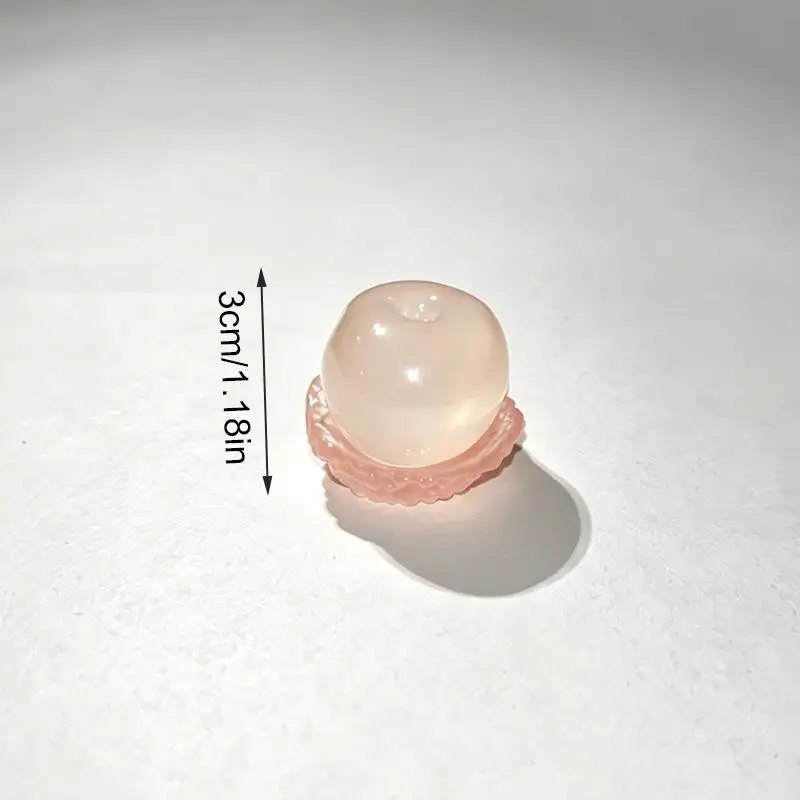 Kawaii Simulation Fruit Car Console Ornaments Realistic Lychee Orange Shape Decor Special Surprise Gifts for Girlfriends