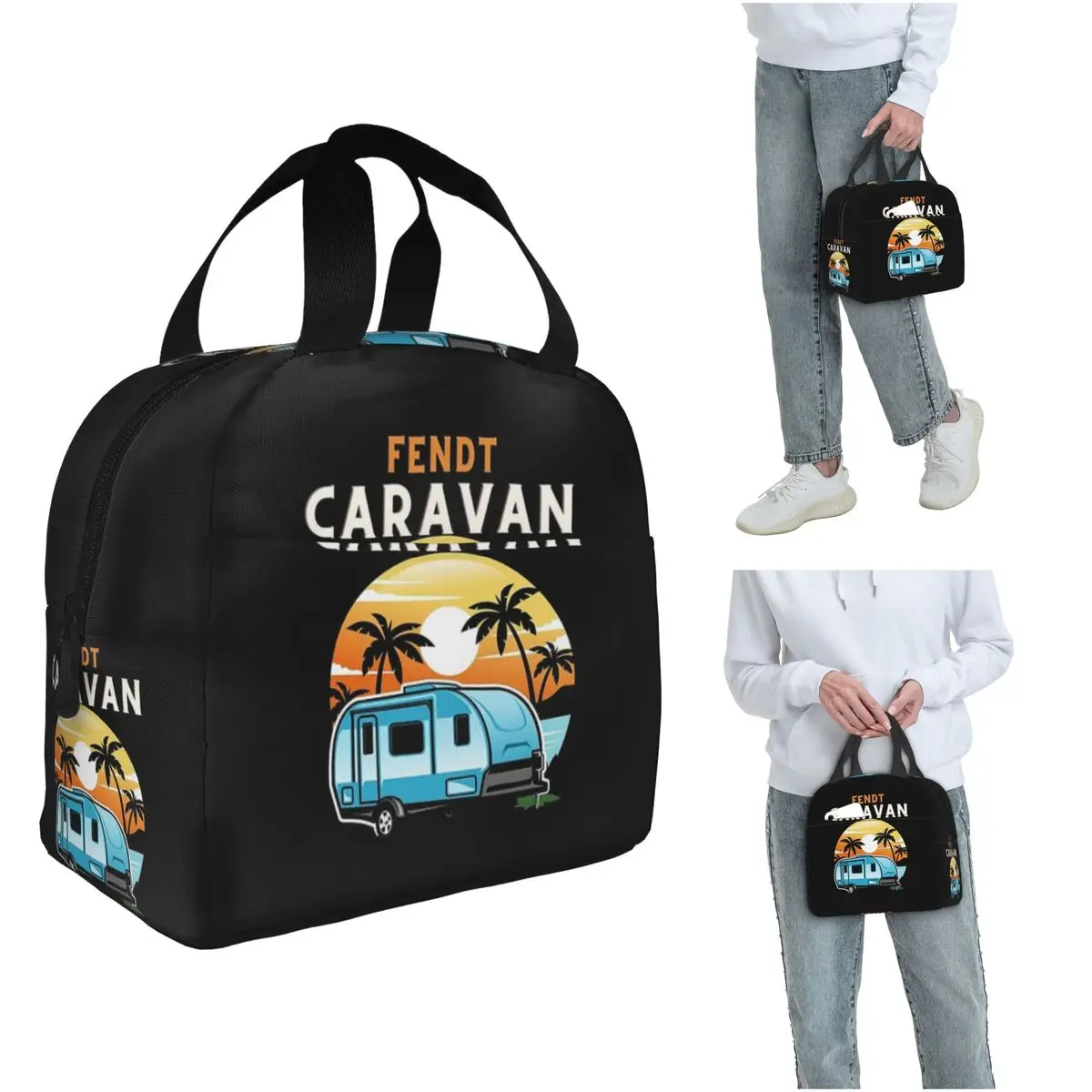 

Термосумка для обедов Fendt Caravan Essential для женщин и детей, портативная сумка-холодильник для еды
