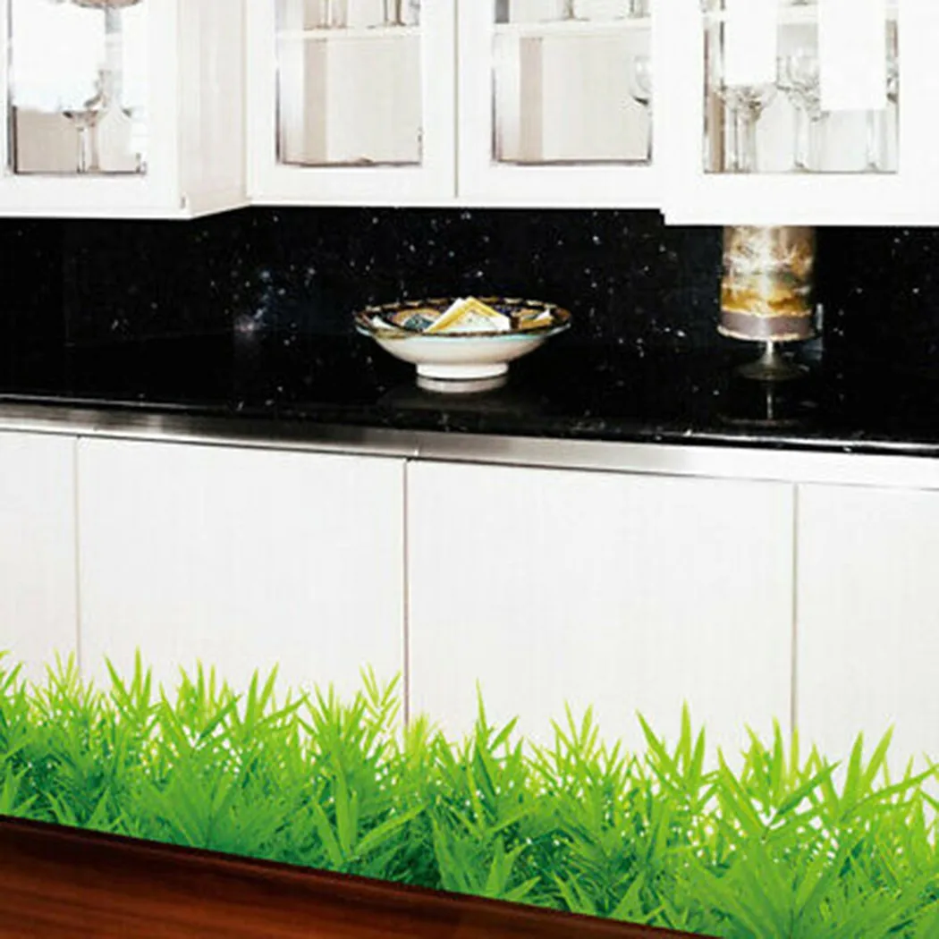 Removable Wall Stickers Self-adhesive for tile Waterproof 26*132cm Bedroom Cafe Decor Living Room PVC High Quality Hot
