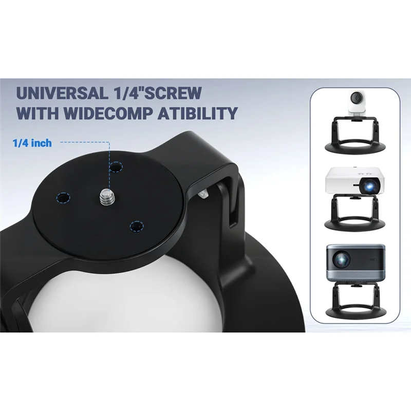 A99E-подставка для проектора Xiaomi для домашнего кинотеатра XGIMI JMGO, универсальная поддержка настольного компьютера 180 °   Держатель поворотного кронштейна