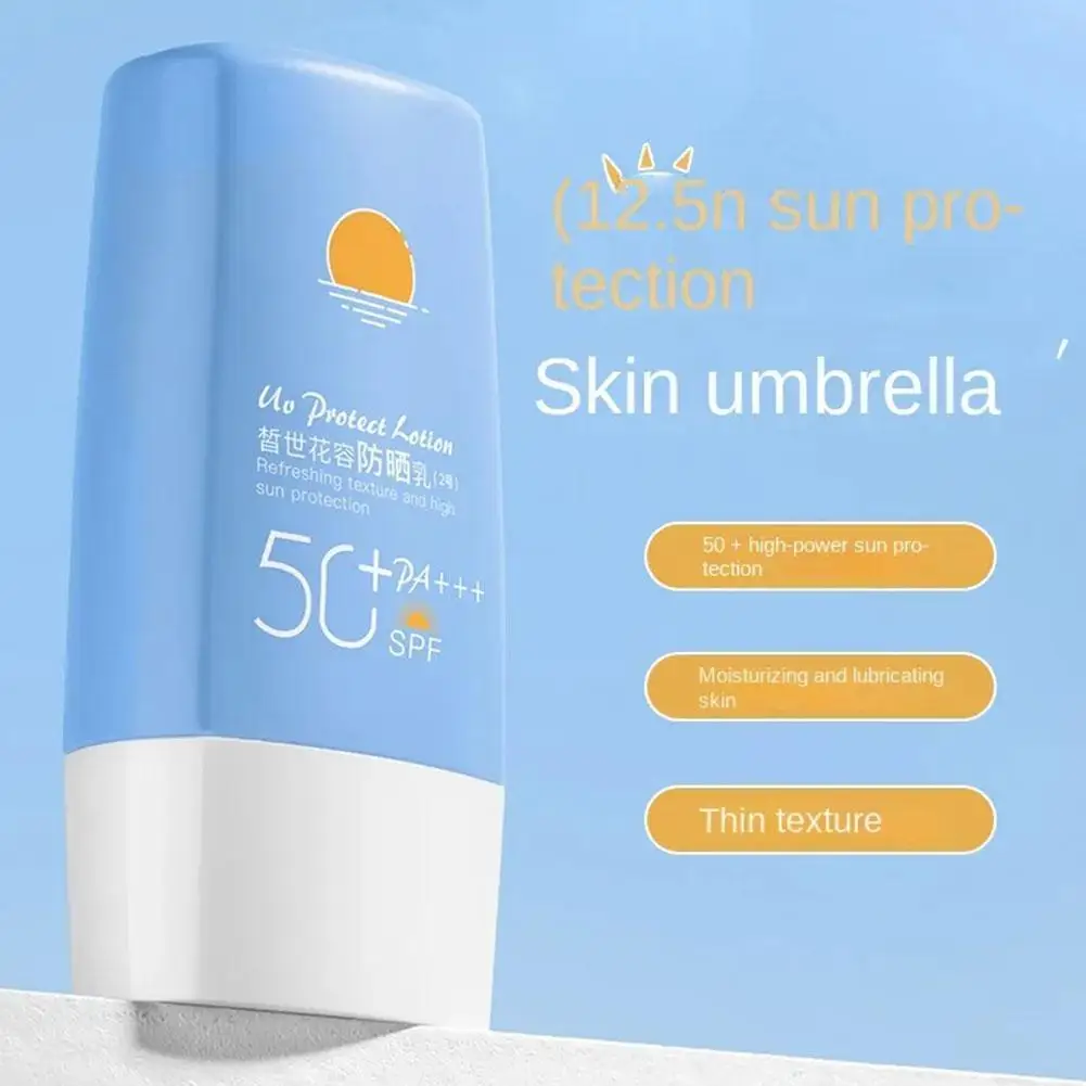 Isolamento protezione solare sbiancante e protezione UV Pre tre uno e rinfrescante crema solare trucco idratante M9D5