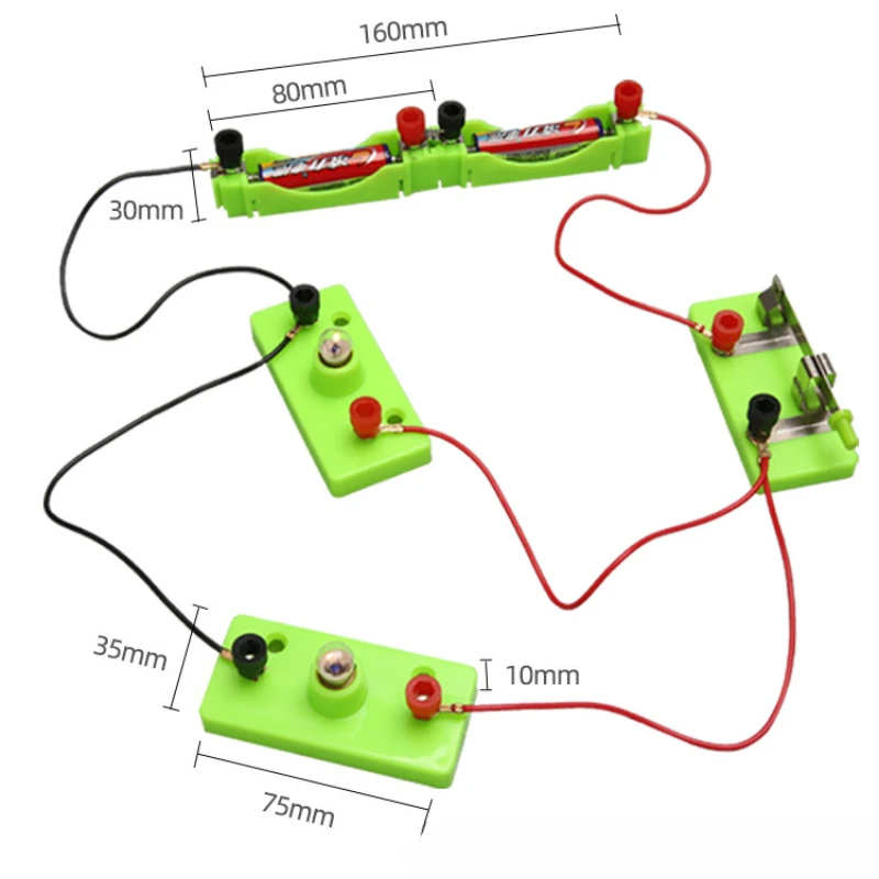 Children's DIY Series and Parallel Circuit Student Science Experiment Materials