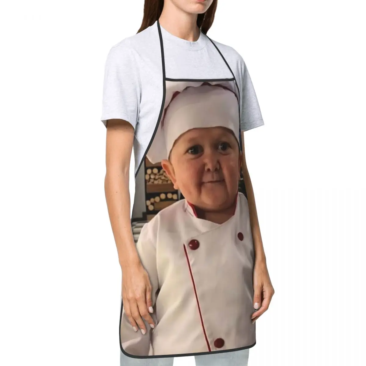 Funny Hasbulla Cooking Master Aprons Women Men Adult Unisex Kitchen Chef Bib Tablier Cuisine Cooking Baking Gardening