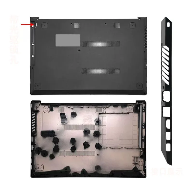 LCD Back Cover Lid Rear Top Case/LCD Front Bezel/Palmrst Upper Case/Bottom Case Base Cover/Hinges For Lenovo V310-14ISK V310-14