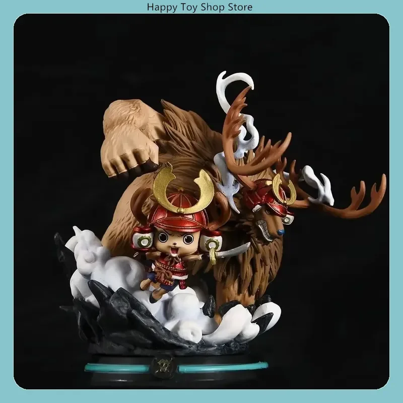 2026 Neu One Piece Tony Tony Chopper Monster Point 14cm Anime-Figur Statue Desktop-Dekoration Geschenk