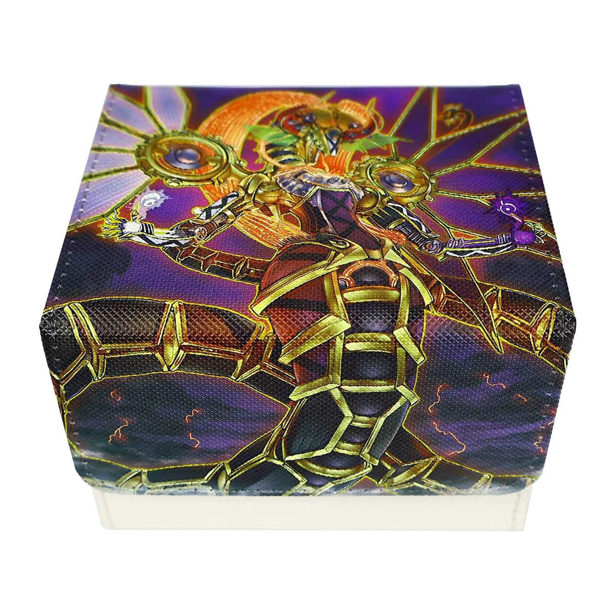 

Diy Self Made Yu-Gi-Oh! Nfernoid Attondel Card Storage Box Ygo Leather Card Collection Protection Box Anime Card Gift Toys