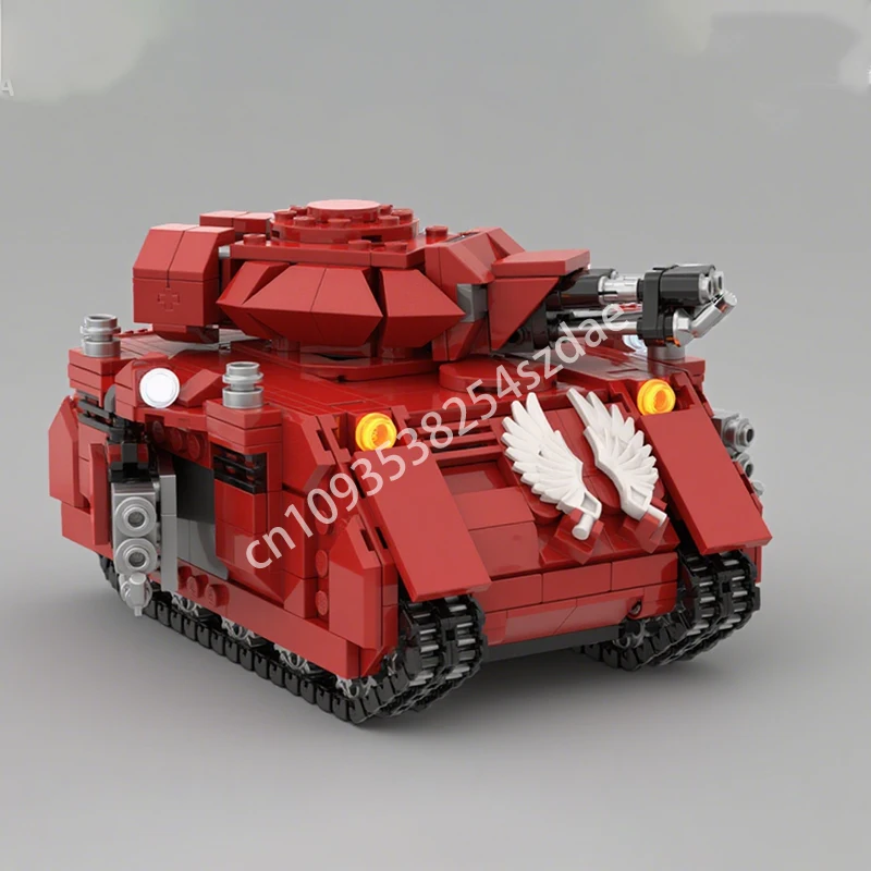 

737pcs MOC Baal Pattern Predator Tank Gothic Sci-Fi Universe Building Blocks Christmas toy Gift Educational STEAM Learning