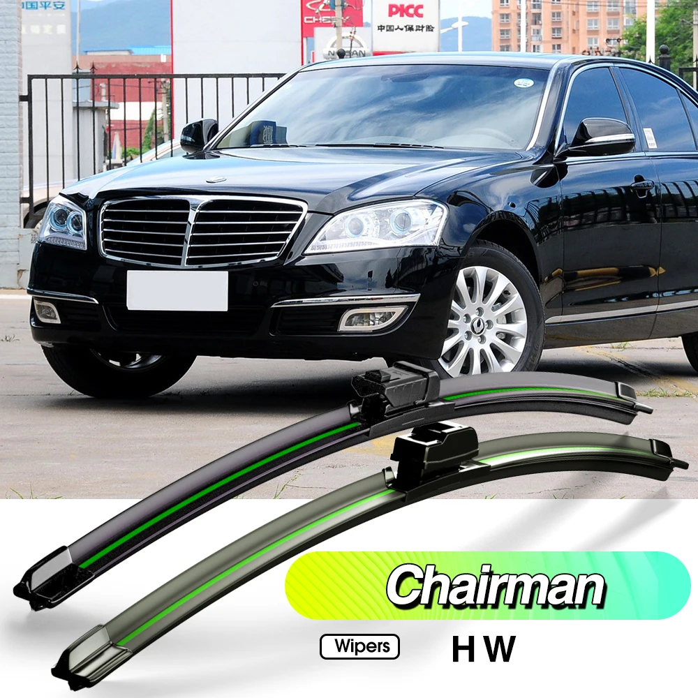 

For Ssangyong Chairman H W 2008-2018 2pcs Front Windshield Wiper Blades Windscreen Window Accessories 20010 2012 2013 2015 2017