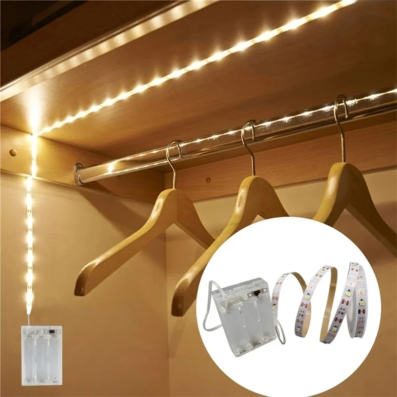 �y�Z�[�����z3AA�d�r��LED�X�g���b�v���C�gSMD2835 1M 2M 3M 5M 10M�t���L�V�u���Ɩ����{���e�[�v �z���C�g/�E�H�[���z���C�g �X�g���b�v�o�b�N���C�g