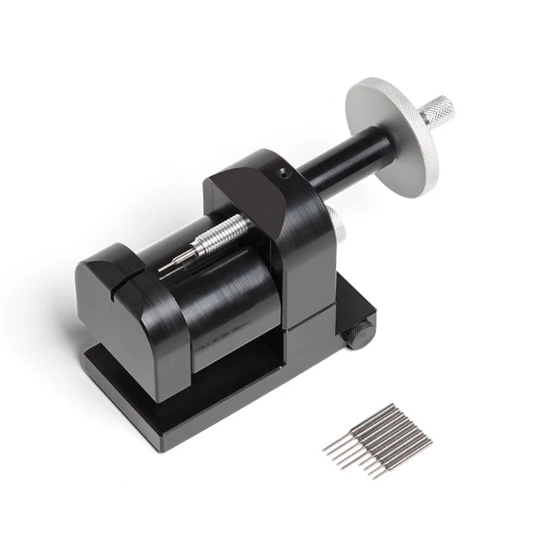 7250 Precision Watch Bracelet Link Pin Remover Machine, Metal Strap Adjusting Disassembly Tool for Men Women Wristwatch Repair