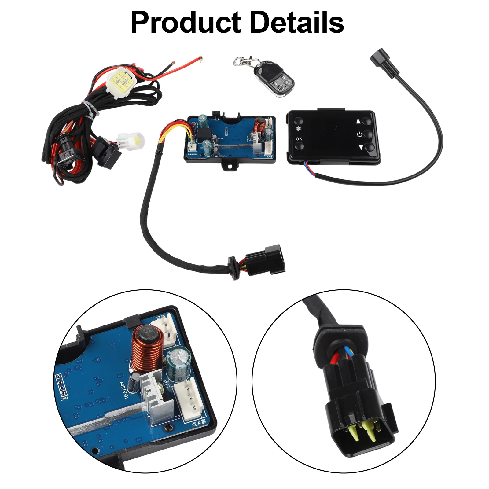 

2 кВт 5 кВт мощность воздухонагреватель система отопления автомобиля 0,15*0,09*0,11 м дизельный воздухонагреватель 2 кВт 5 кВт мощность 24 В источник питания