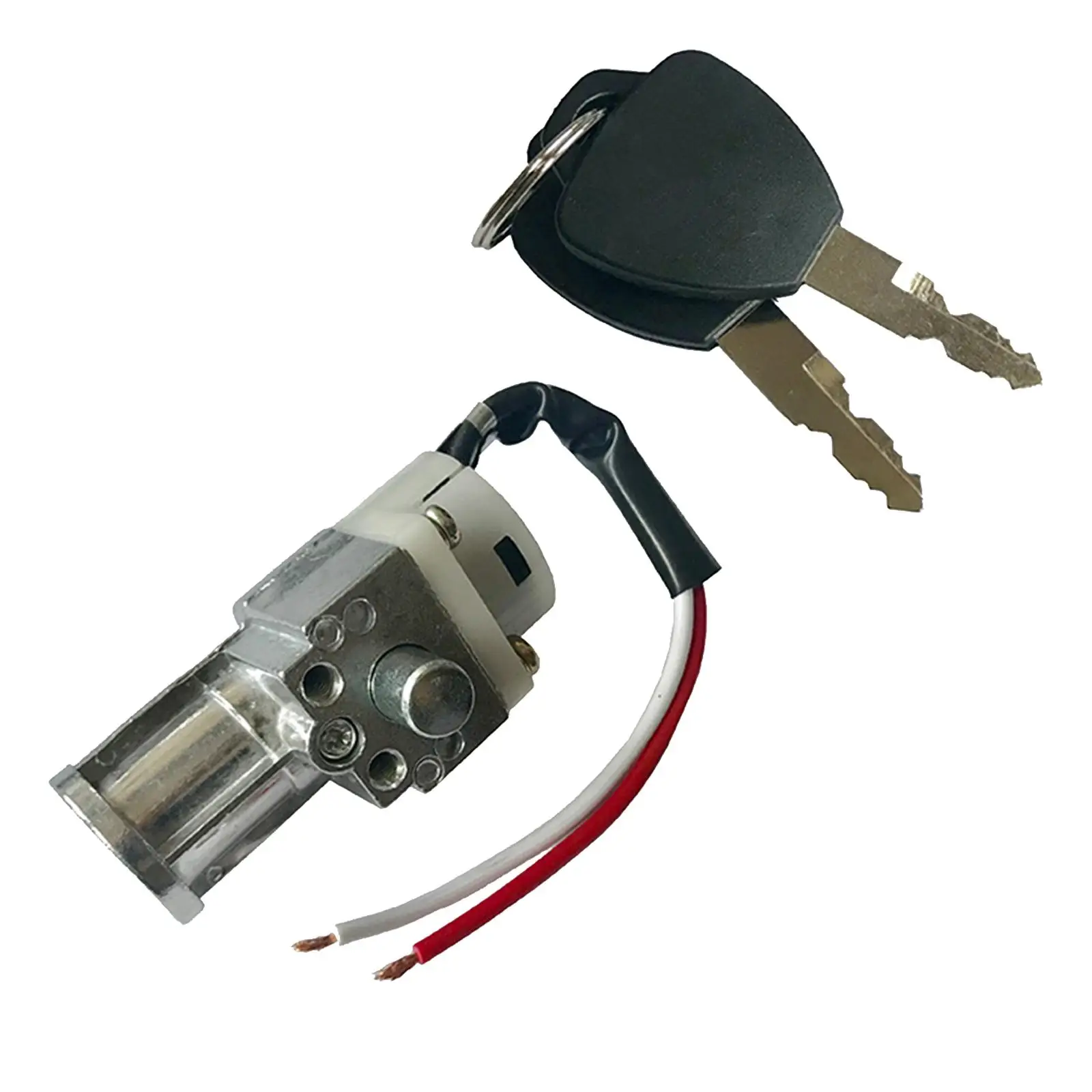 Battery Box Lock Motorcycle Ignition Lock Anti-thieves 69mm Cars with 2 Key Lightweight Battery Cylinder Lock