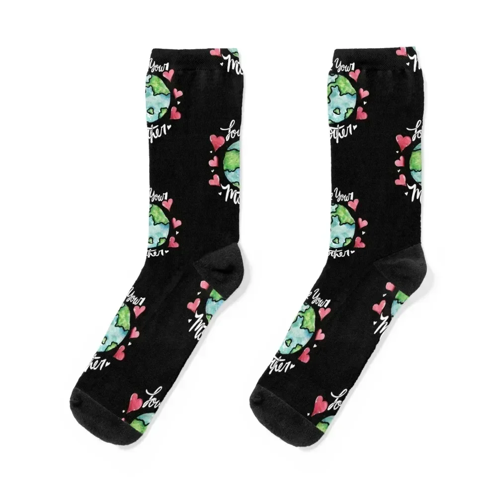 Love your mother earth Socks summer tennis Men's Socks Women's