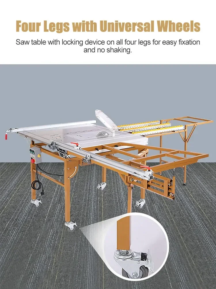 Panel Saw Woodworking Set Dust-free Cutting Saw Multi-function Folding Woodworking Cutting Saw Router Table