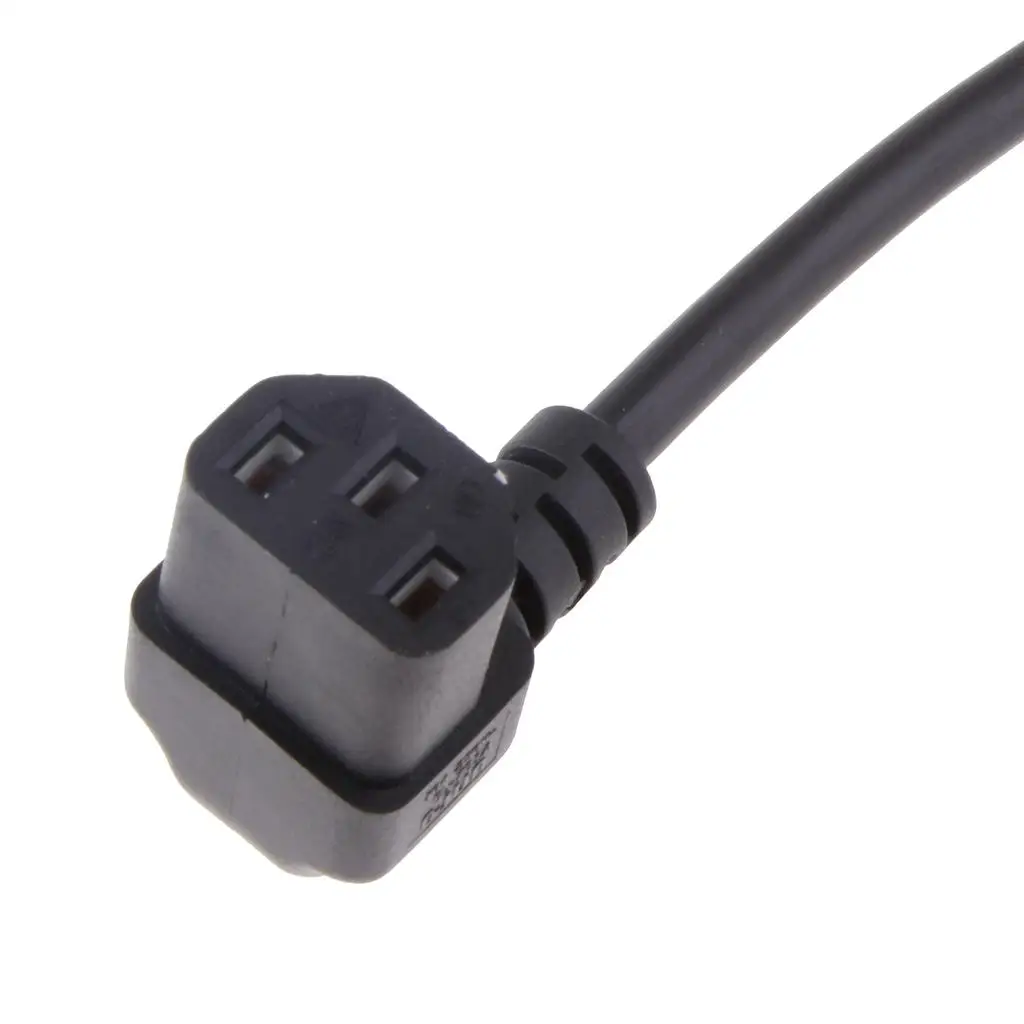 Power Adapter Cable C13 Power Cord ABS Construction Female Plug for Cable for Network Device Installation
