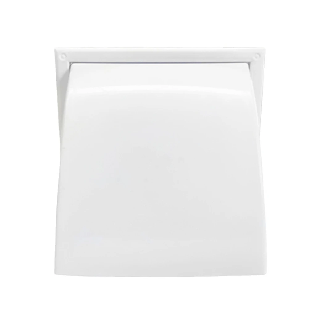 100MM ABS Exterior Wall Ventilation Grille Prevents Moisture Buildup Flange And Filter Design Maintains Air Quality For Toilets