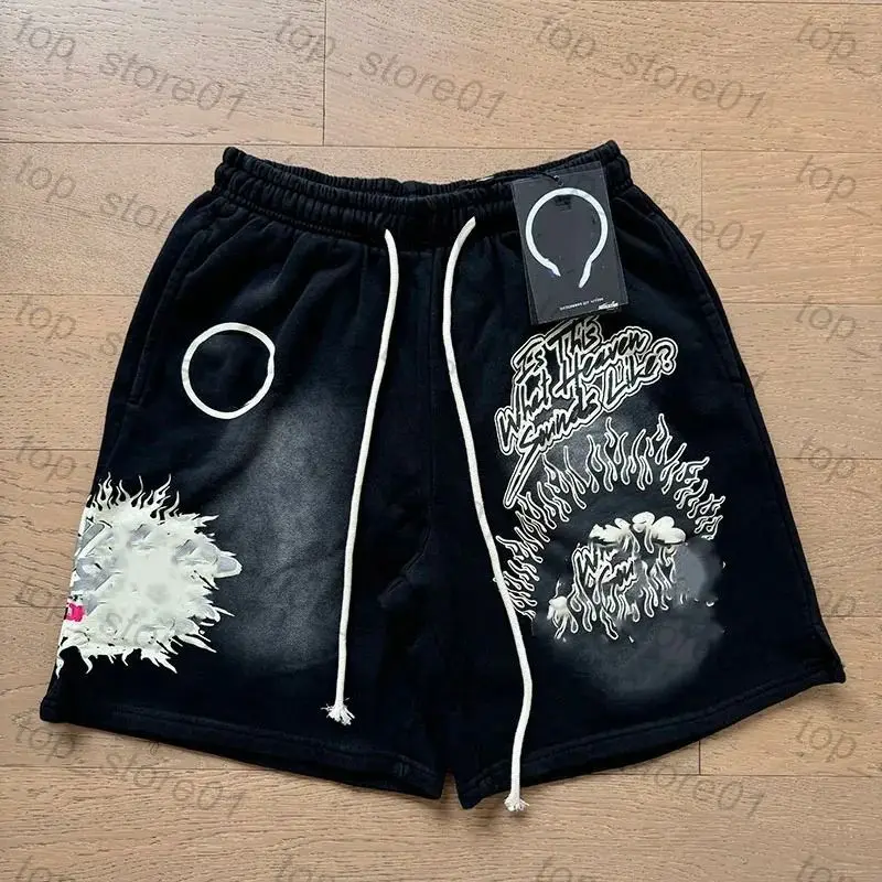 2026 Summer Men's "Is This What Heaven Smells Like?" Graphic Sweat Shorts Oversized Pants, Suitable for Daily Wear and Training