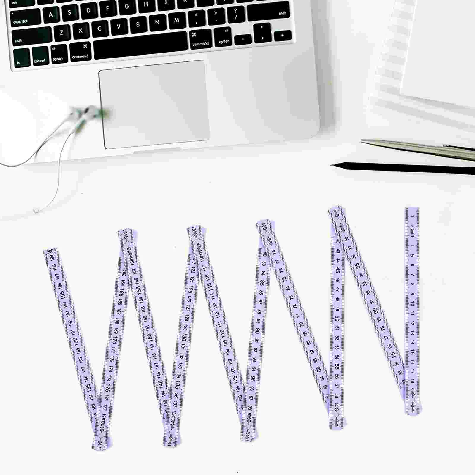 Folding Ruler Foldable Measuring Folable Simple Woodworking Tool Accurate Carpenters