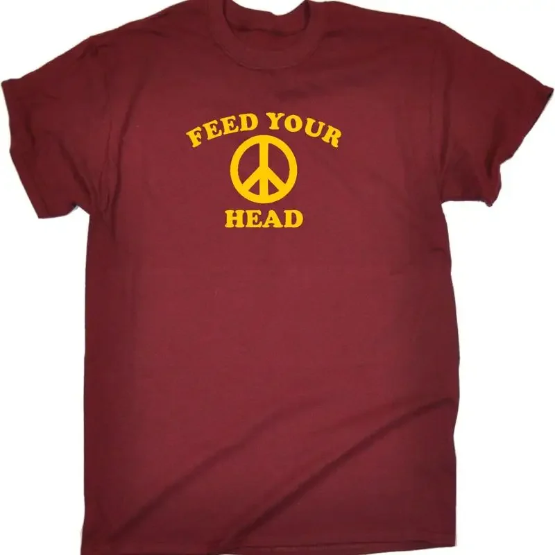 Feed Your Head T Shirt Psychedelic Counter Culture Jefferson Airplane 60s