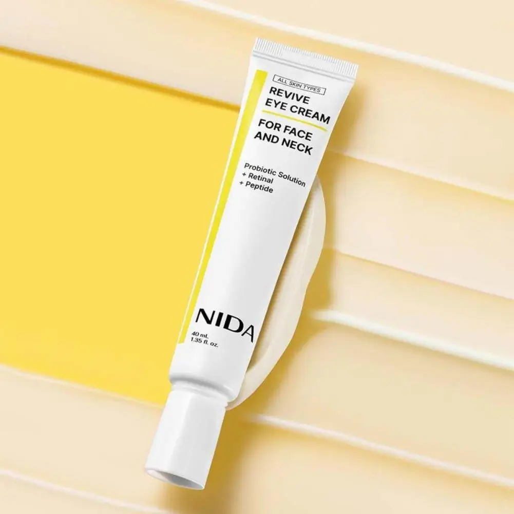 

NIDA Retinol Revitalizing Eye Cream Anti-wrinkle Nourishes Moisturizes Brightens Firms Reduces Fine Lines Korean Skincare