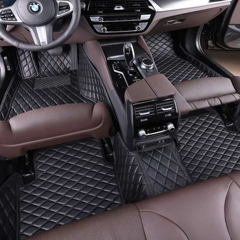 

Durable Custom Leather Car Floor Mat for Range Rover Evoque L538 L551 2012-2018-2022 Auto Carpet Accessories Interior Part